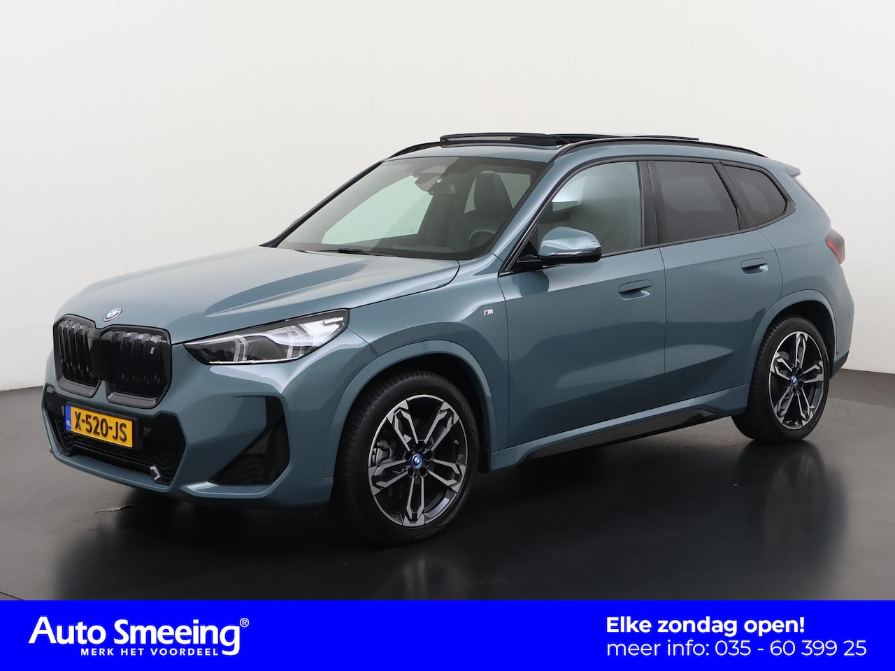 BMW iX1 - xDrive30 Launch Edition 67 kWh | SOH 100% | Panoramadak | Trekhaak | Leder | Head Up | 22k - AutoWereld.nl