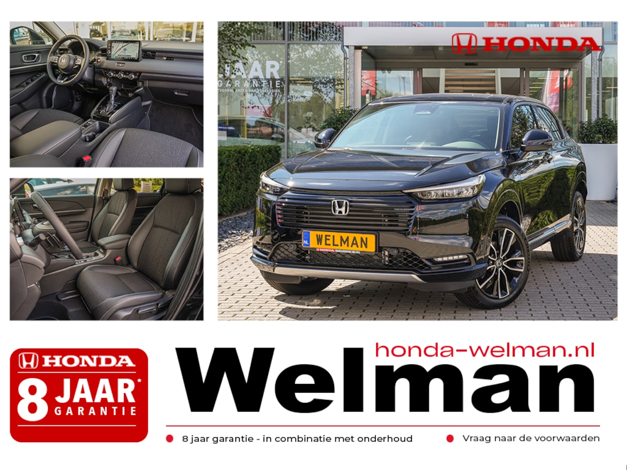 Honda HR-V - 1.5i e:HEV ADVANCE - NIEUW - FULL HYRBID - direct uit voorraad - AutoWereld.nl