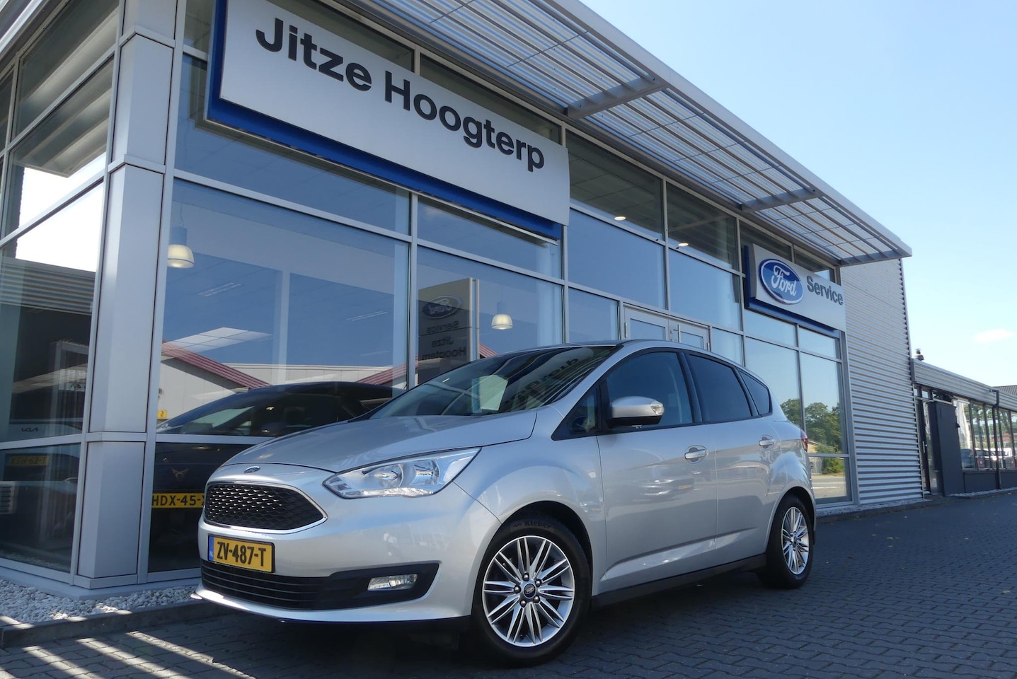 Ford C-Max - 1.0 Titanium WINTER PACK, CRUISE, AIRCO, NAVI, CAMERA, PDC, APPLE CARYPLAY/ANDROID AUTO, S - AutoWereld.nl