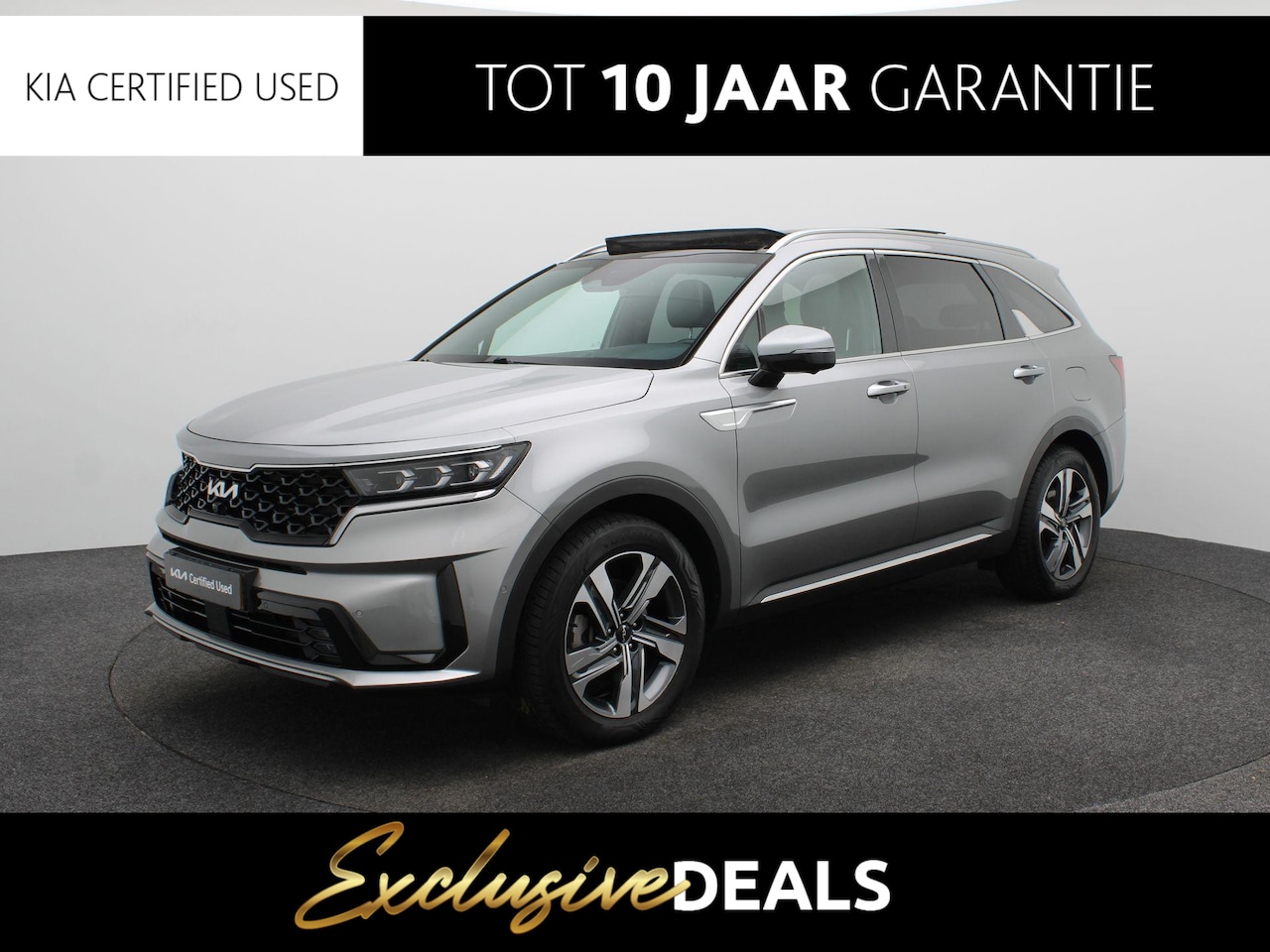 Kia Sorento - 1.6 T-GDI Plug-in Hybrid 4WD ExecutiveLine 7p. Trekhaak | Leder | Elektr. Stoelen met gehe - AutoWereld.nl