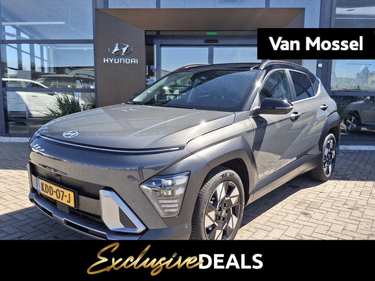 Hyundai Kona - 1.6 GDI HEV Premium Sky | Panoramadak | Climate Control | Adaptieve Cruise | 360 Camera | - AutoWereld.nl