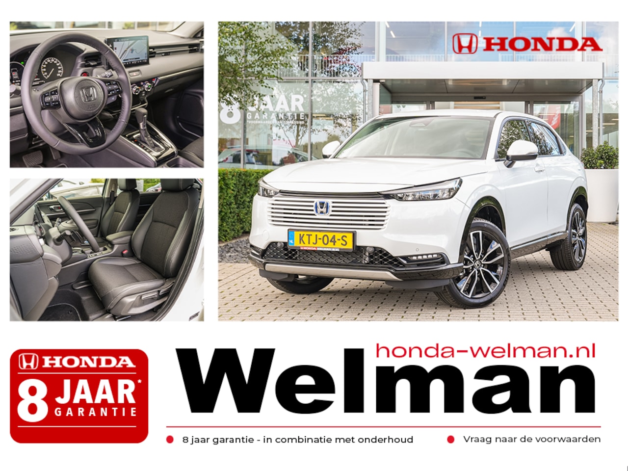 Honda HR-V - 1.5i e:HEV ADVANCE - DEMO - FULL HYRBID - AUTOMAAT - AutoWereld.nl