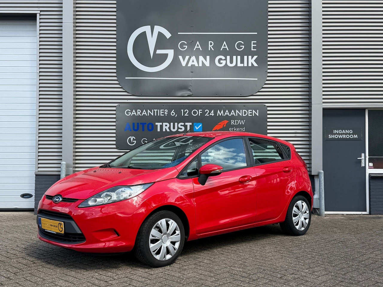 Ford Fiesta - 1.25 Limited Airco,Trekhaak,Aux,Isofix,OnderhoudVolledigAanwezig,Nap,Stuurb. - AutoWereld.nl