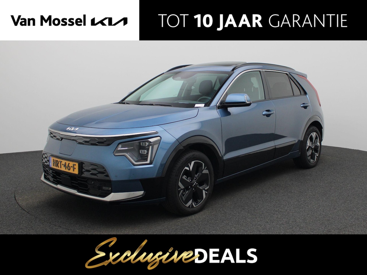 Kia Niro EV - Plus Advanced 64.8 kWh | Stoel & Stuur verwarming | Zonne dak | Clima | KeyLess | - AutoWereld.nl