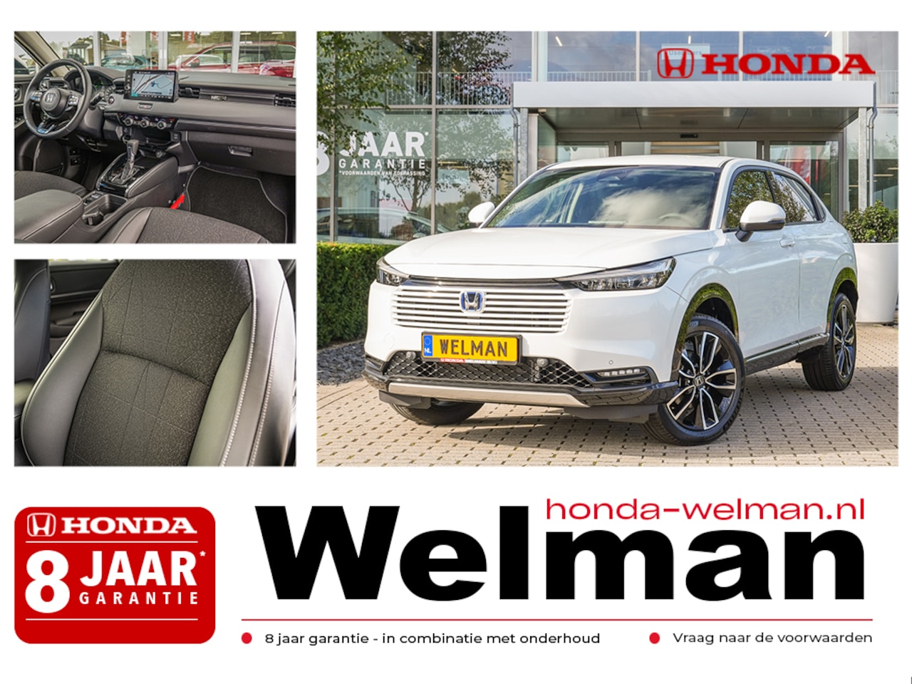 Honda HR-V - 1.5i e:HEV ADVANCE - NIEUW - FULL HYRBID - AUTOMAAT - AutoWereld.nl