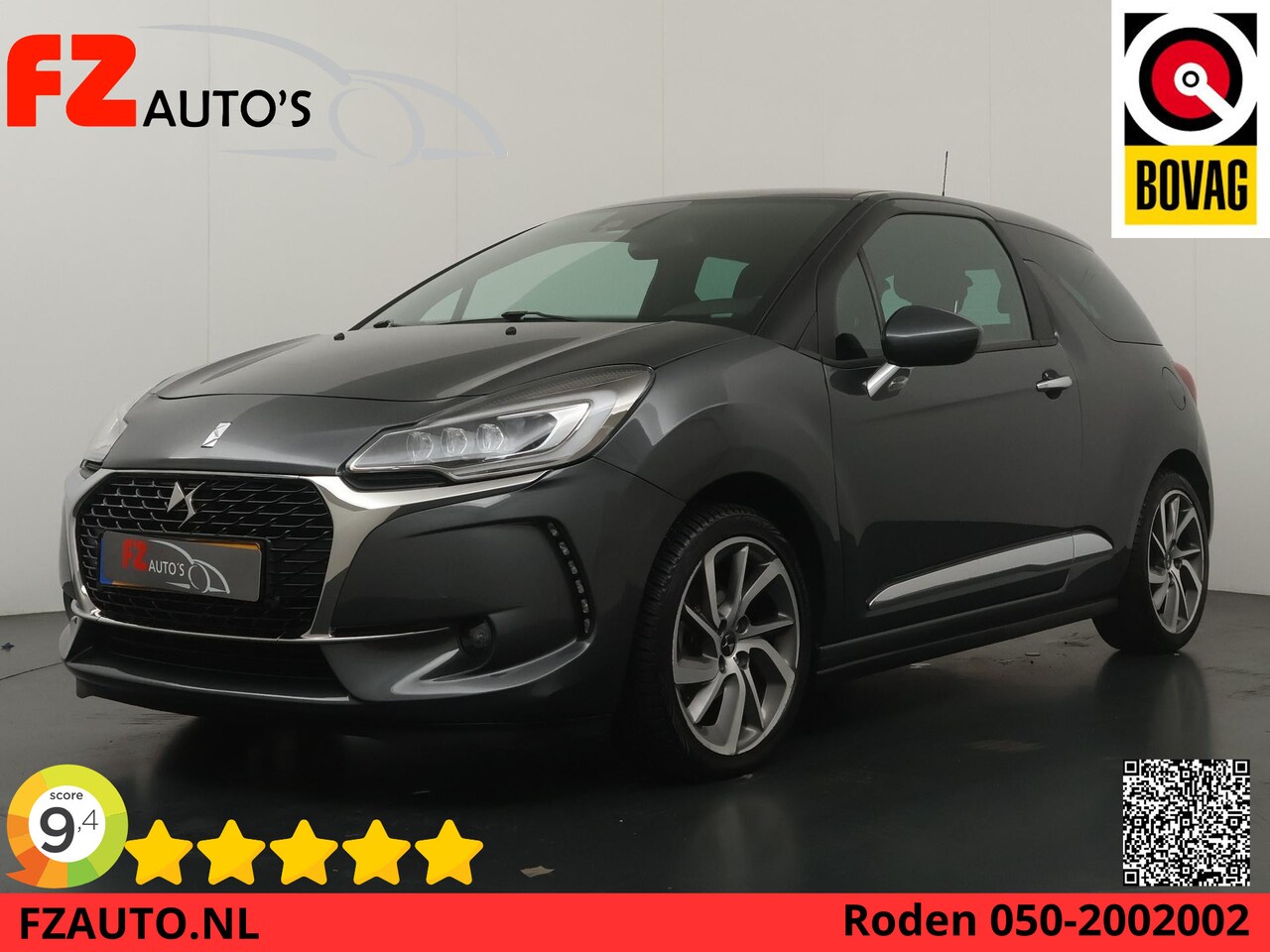 DS 3 - 1.2 PureTech Givenchy Le MakeUp - Automaat - Achteruitrijcamera - Navigatie - Aircondition - AutoWereld.nl