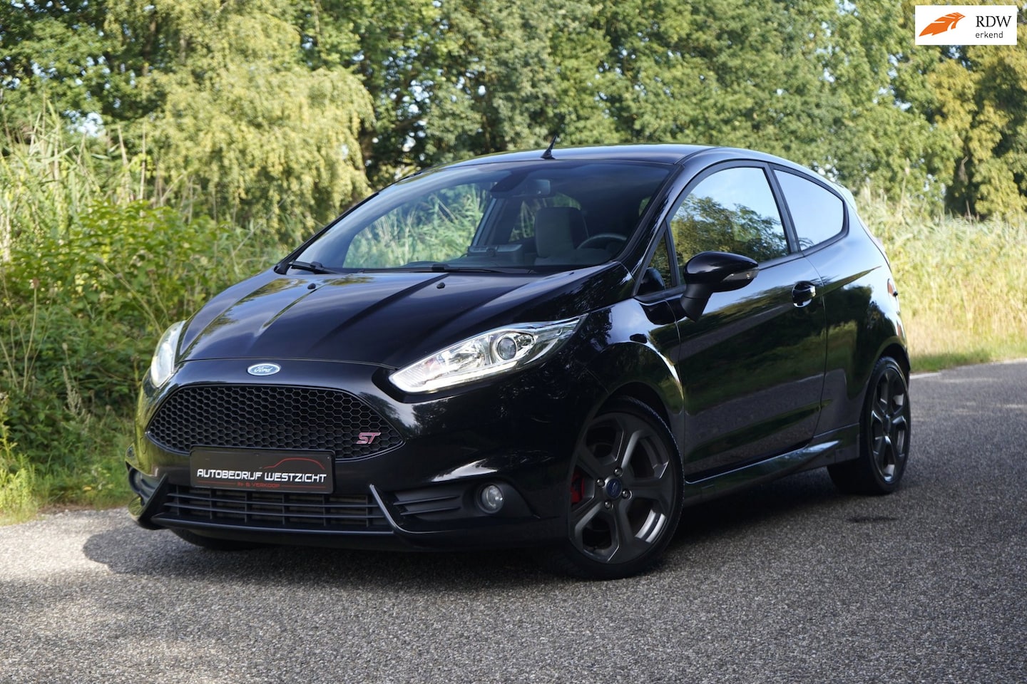 Ford Fiesta - 1.6 ST2 182pk zwart, Apple Carplay, FOX uitlaat - AutoWereld.nl