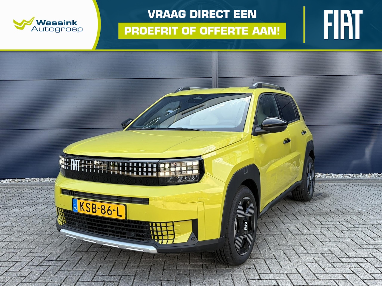 Fiat Grande Panda - La Prima 11 kW 44 kWh - AutoWereld.nl