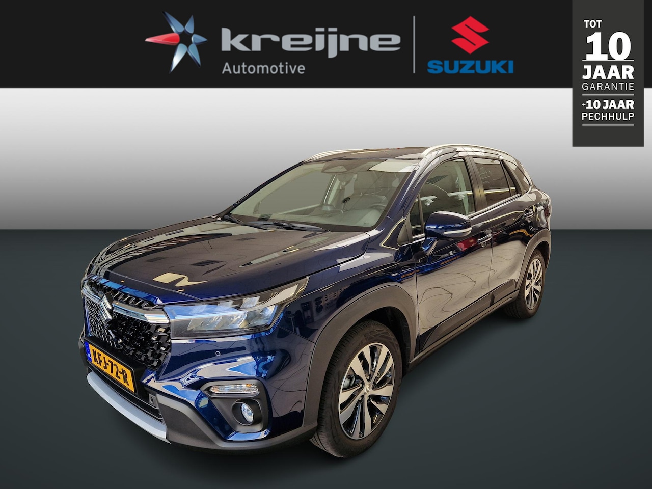 Suzuki S-Cross - 1.4 Boosterjet Style Hybrid Automaat | Pano dak. | black rhino pack. - AutoWereld.nl