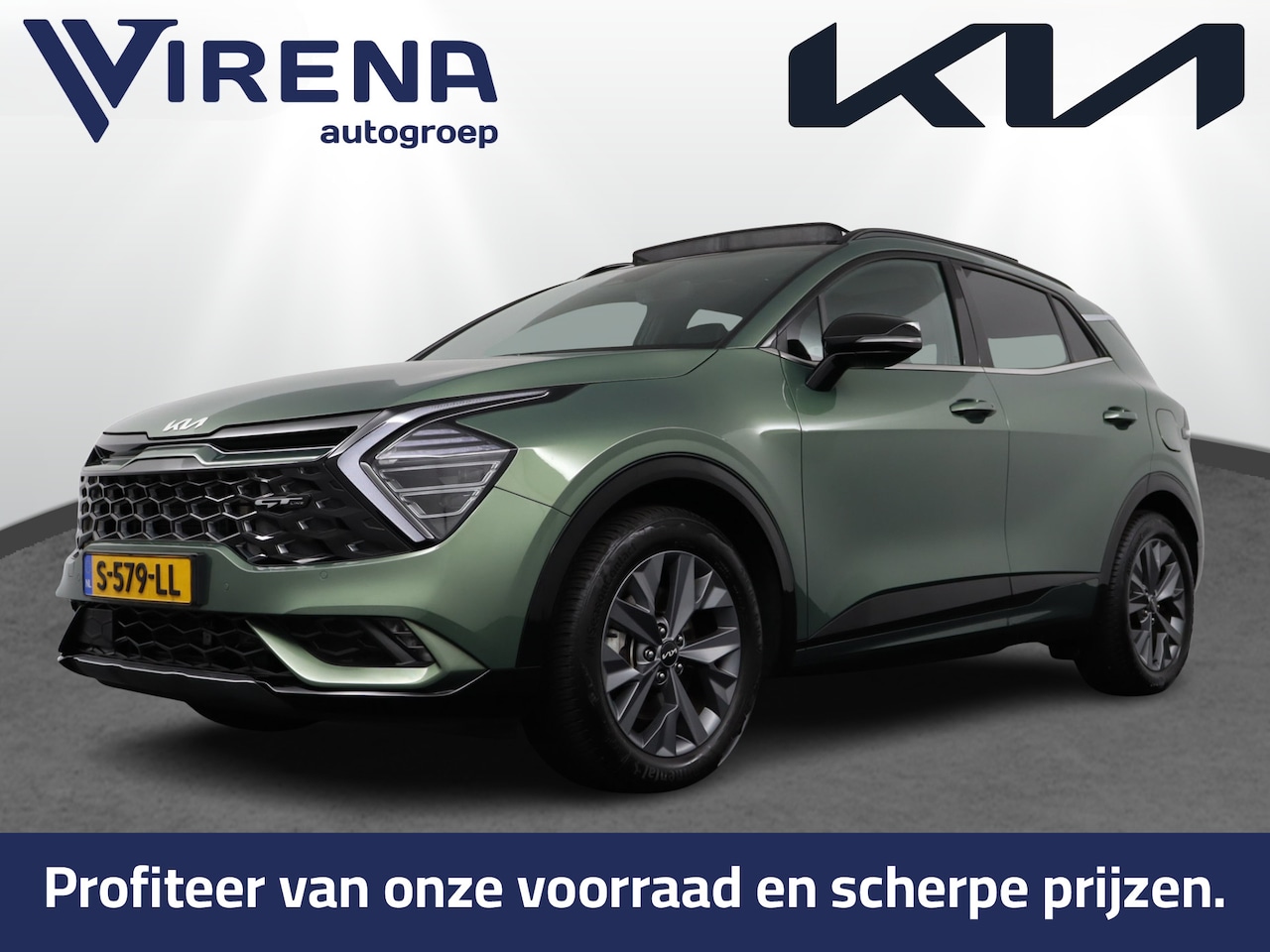 Kia Sportage - 1.6 T-GDi Hybrid GT-Line - Trekhaak - Schuif-/kanteldak - Stoel-/stuurverwarming - Navigat - AutoWereld.nl