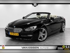 BMW 6-serie Cabrio - 650i High Executive Leder Head-Up Navi 360-Camera 4-Wielsturing Memory NL-AUTO