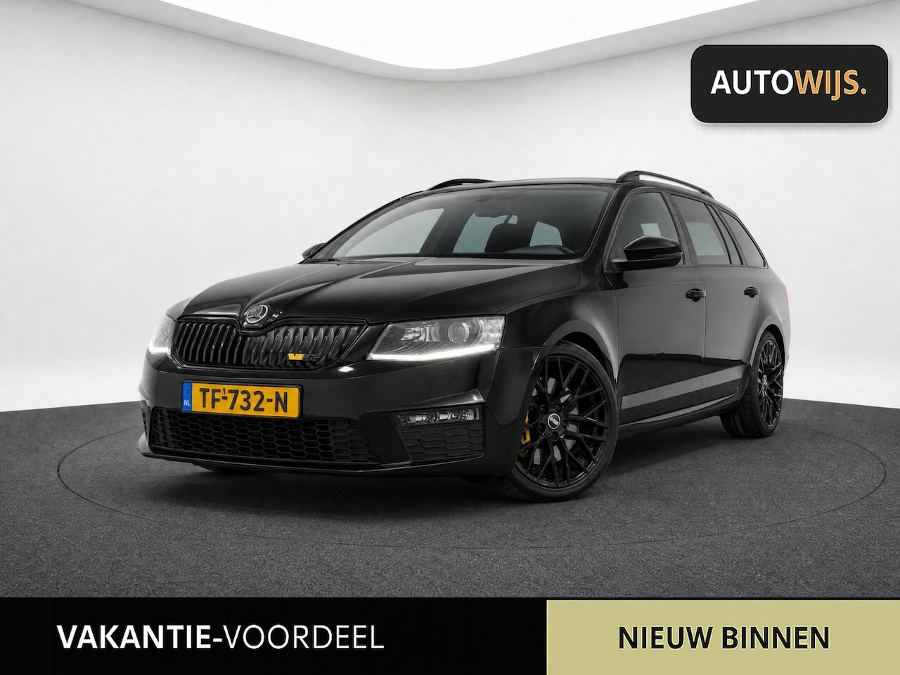 Skoda Octavia Combi - 2.0 TDI RS|184PK|AUT|PANO|HALF LEER|D-RIEMVV|TREKHAAK - AutoWereld.nl