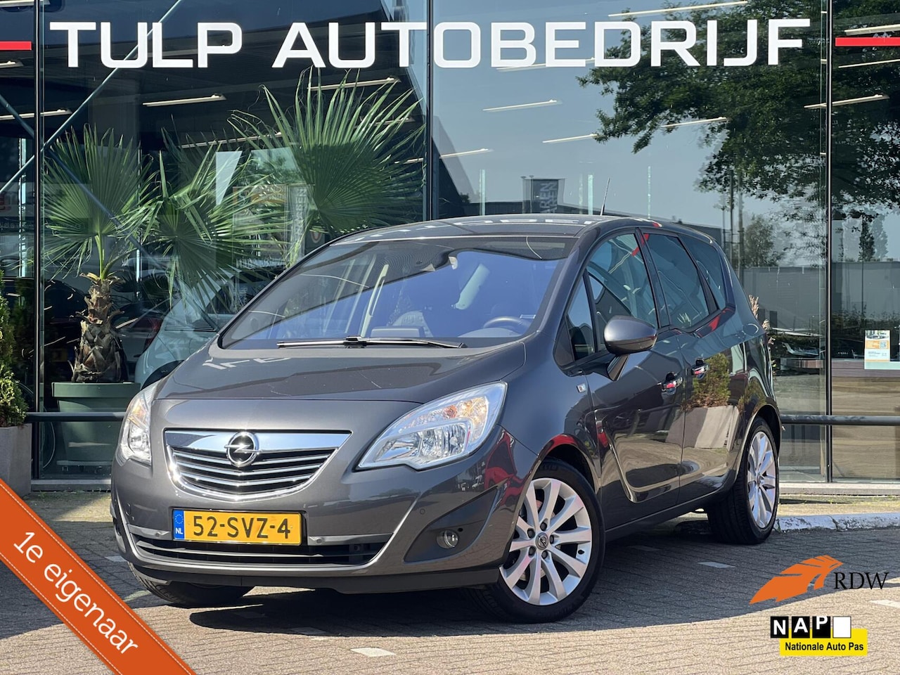 Opel Meriva - 1.4 Turbo Cosmo 1eEig NLauto NAP ABS lamp brand! - AutoWereld.nl
