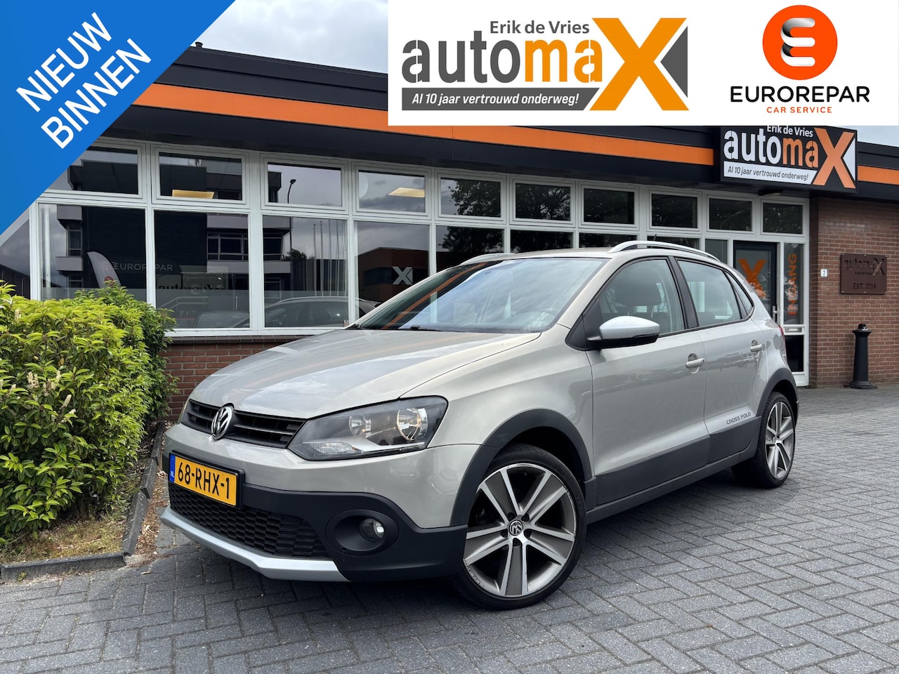 Volkswagen Polo - 1.2 TSI Cross |Goed Onderhouden!|Climate Control!| - AutoWereld.nl