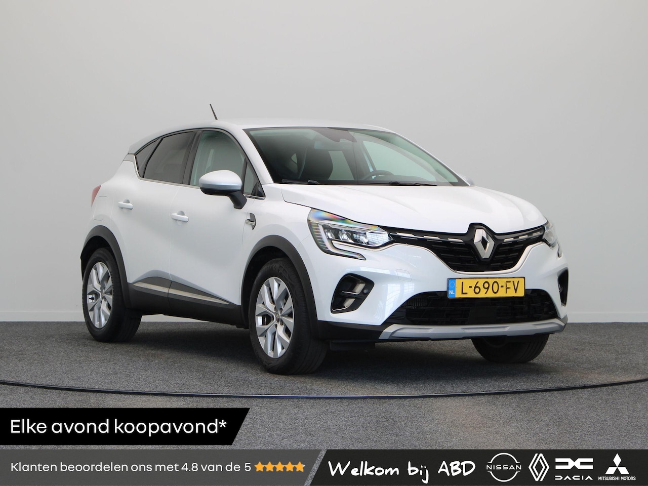 Renault Captur - 1.0 TCe 90 Intens | Climate Control | Lichtmetalen velgen | Navigatie | 1e Eigenaar | ABD - AutoWereld.nl