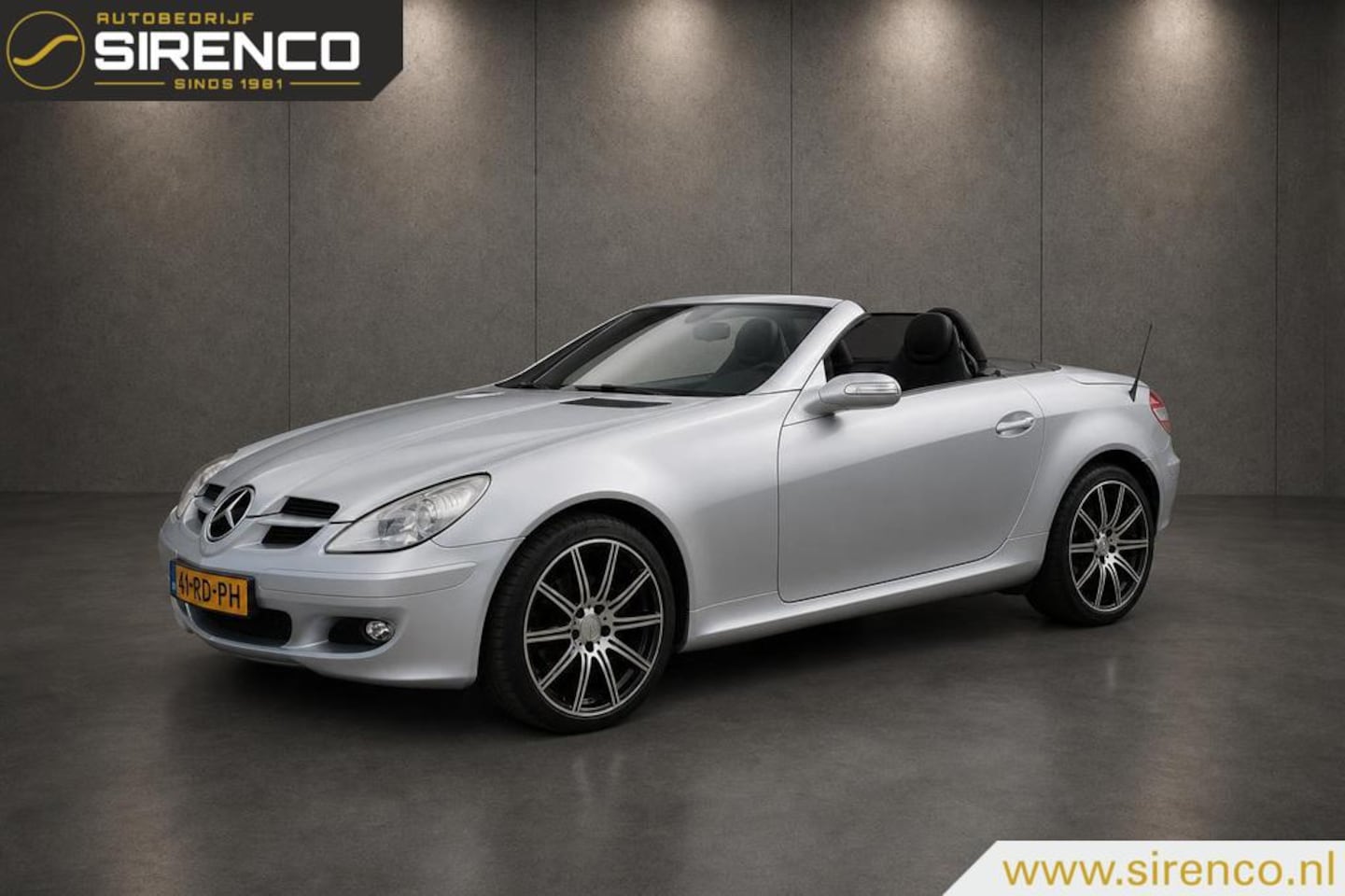 Mercedes-Benz SLK-klasse - 200 K. | airscarf | leder | stoelverwarming | Android auto & Apple carplay | elektrisch da - AutoWereld.nl