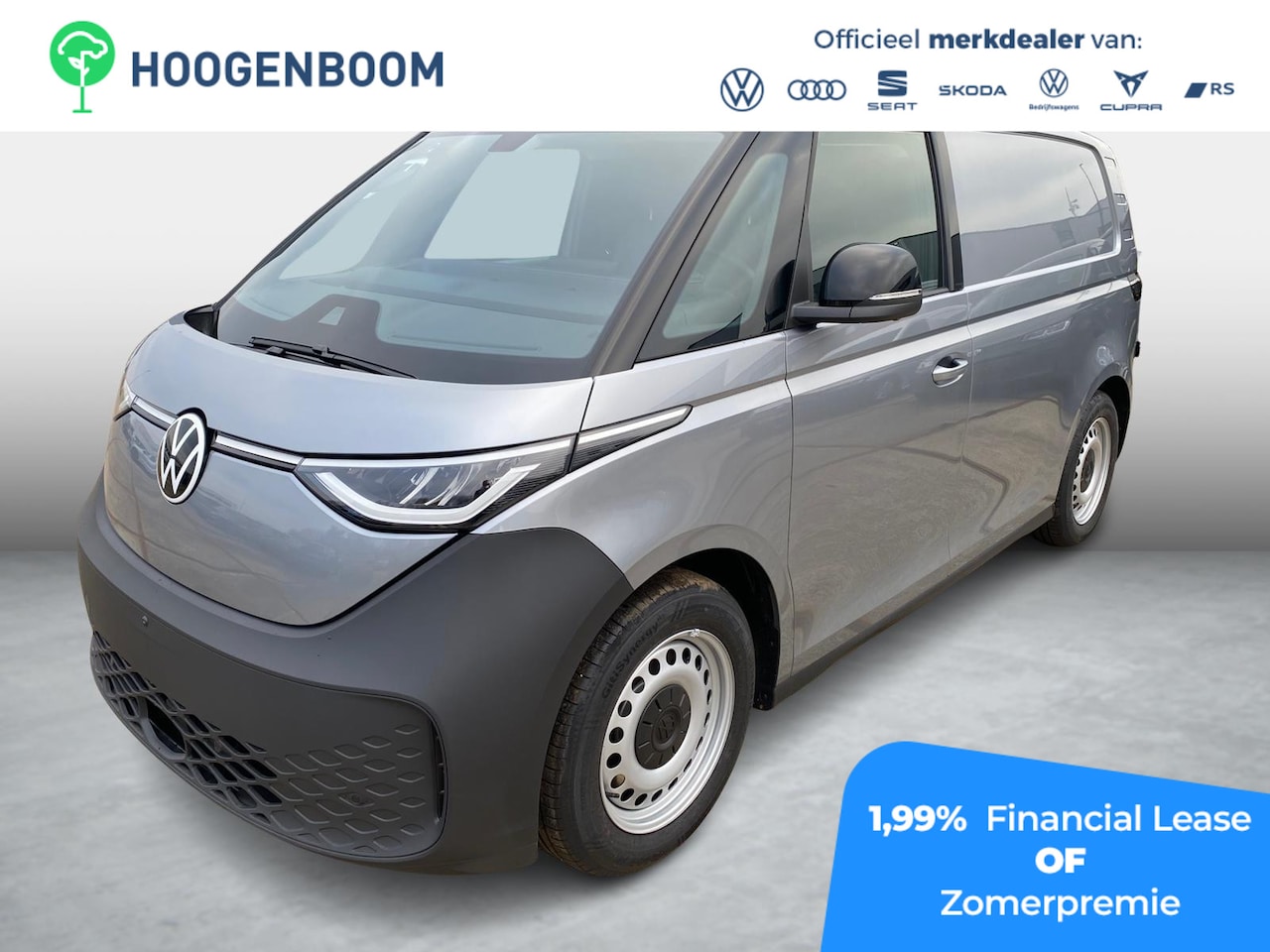 Volkswagen ID. Buzz Cargo - Bedrijfswagens Economy Business Limited Edition 210 kW (286 pk) | Voorstoelen verwarmbaar - AutoWereld.nl
