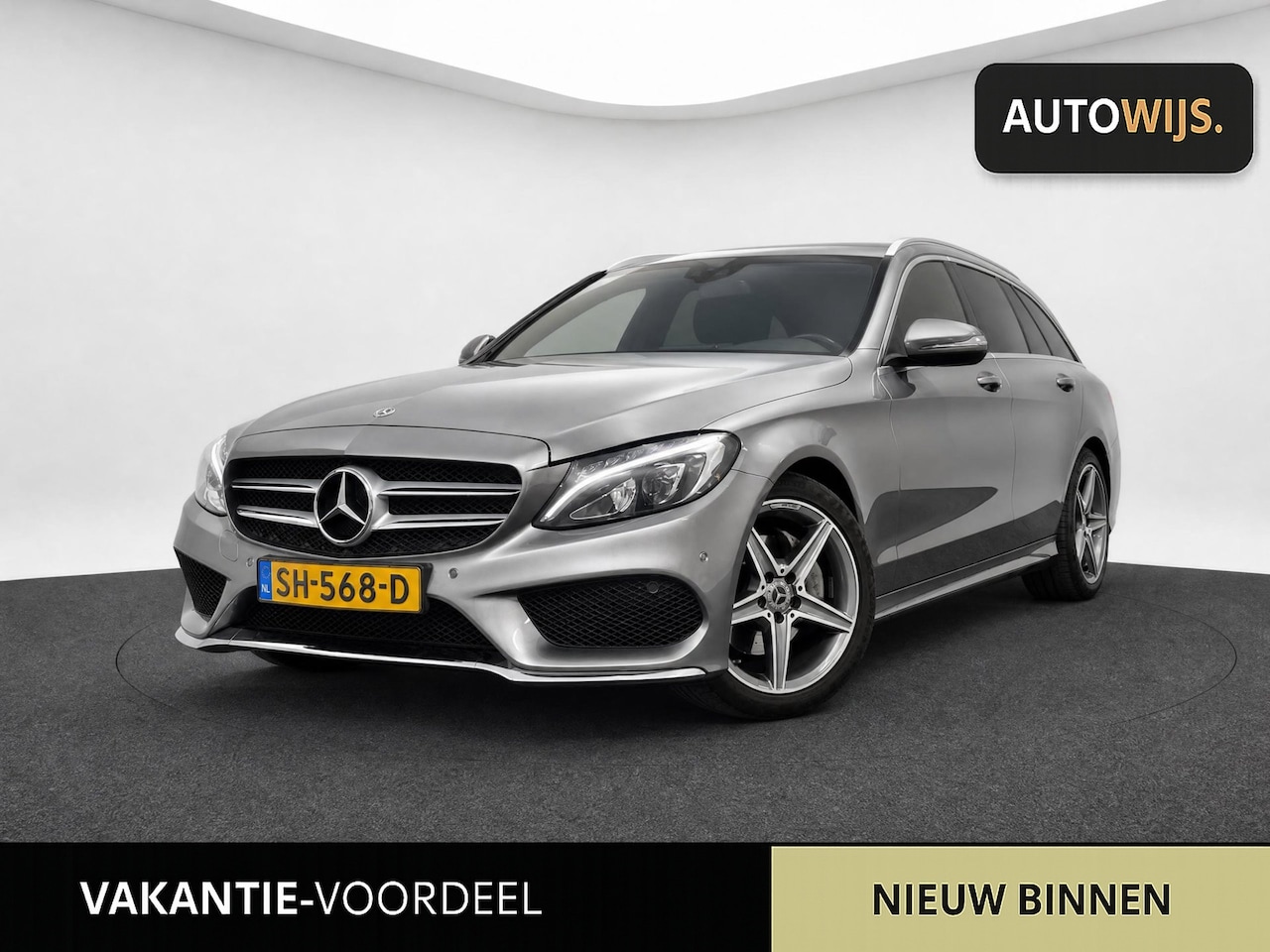 Mercedes-Benz C-klasse Estate - 180 Sport Edition Premium Plus|AMG|LEDER|NAVI|CAMERA|NL AUTO - AutoWereld.nl