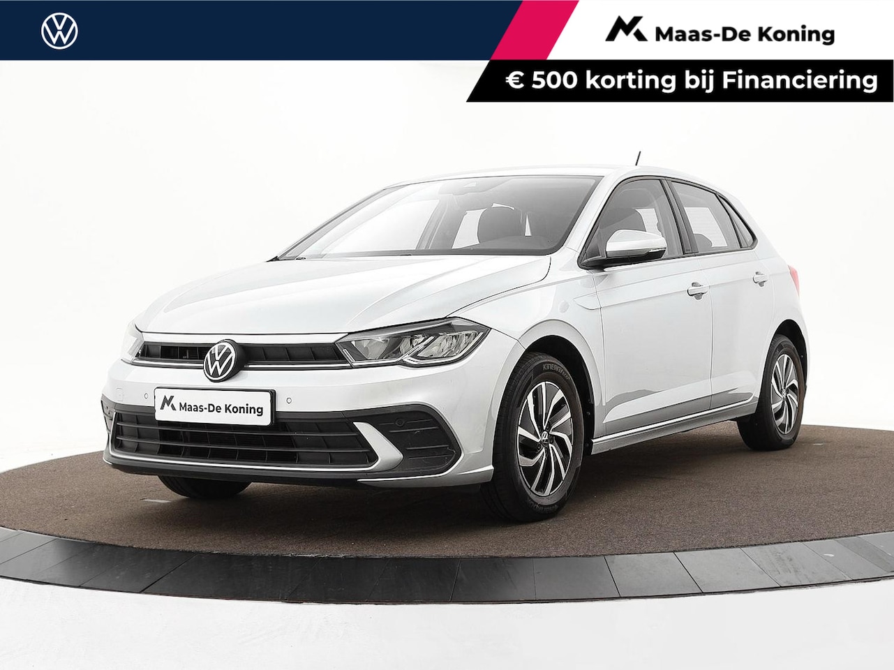 Volkswagen Polo - 1.0 TSI 95pk DSG Life · Apple/Android Car Play · P-Sensoren · DAB · Virtual Cockpit · 15'' - AutoWereld.nl