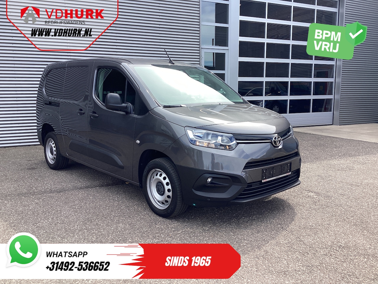Toyota ProAce City - 1.5 130 pk Aut. L2 3Pers./ Carplay/ PDC/ Cruise/ Airco/ DAB - AutoWereld.nl