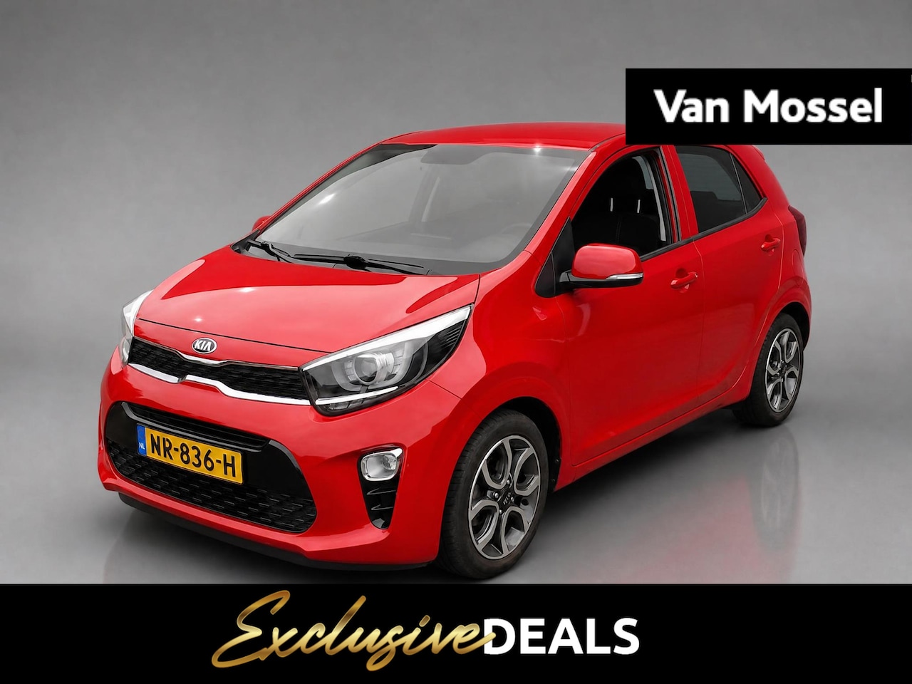 Kia Picanto - 1.0 CVVT First Edition | Cruise Control | Bestuurderstoel in hoogte verstelbaar | Navigati - AutoWereld.nl