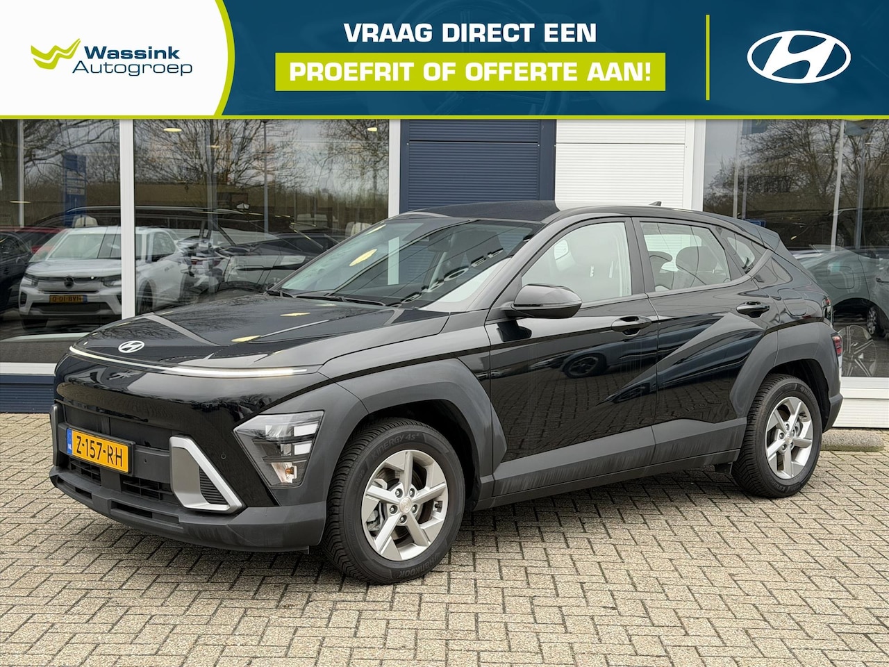 Hyundai Kona - 1.6 GDI HEV 141pk DCT Comfort | SUMMER DEALS | Navigatie | Climate Control | Adaptive Crui - AutoWereld.nl