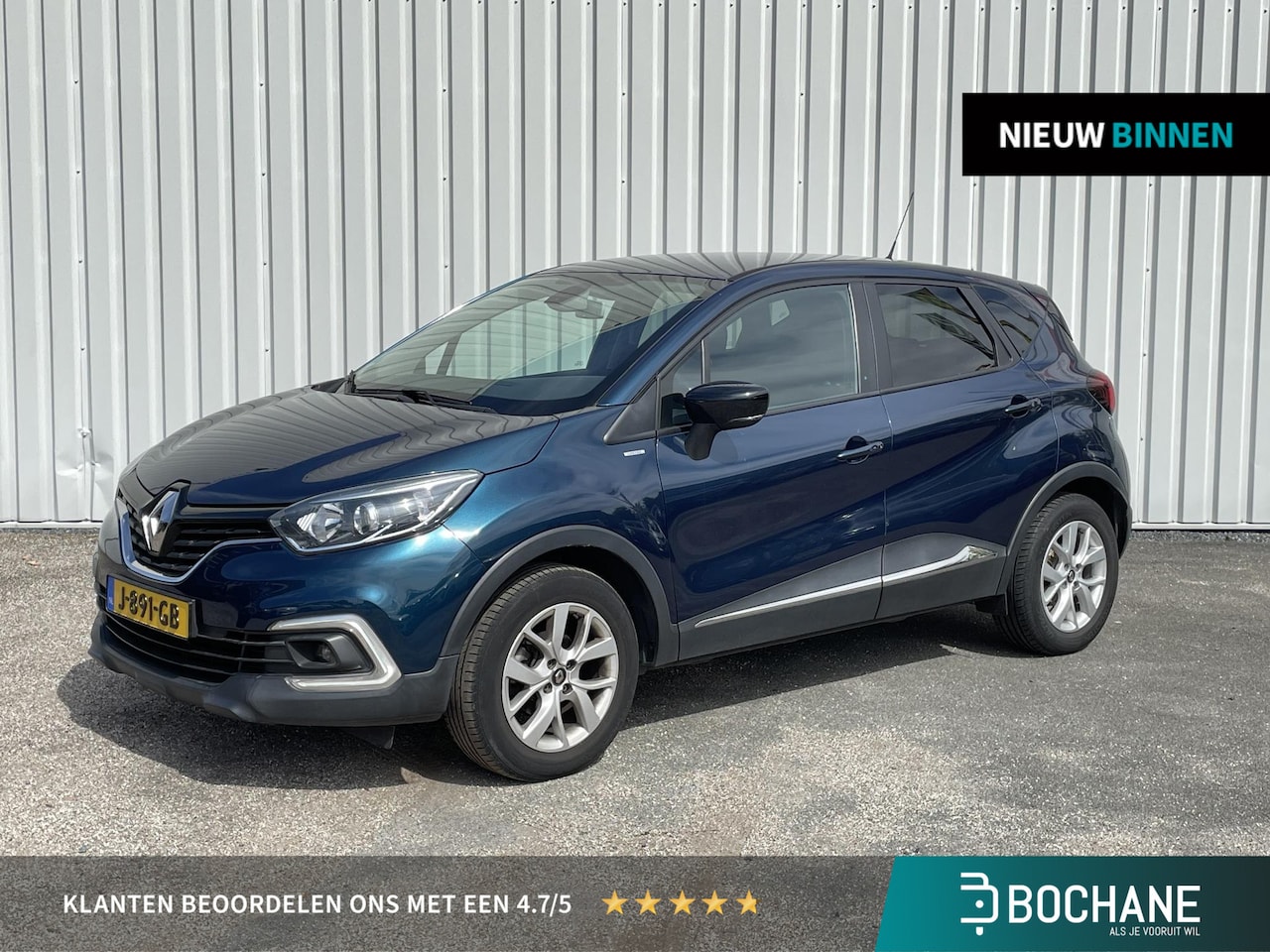 Renault Captur - 0.9 TCe Limited | Trekhaak | Stoelverwarming | Parkeersensoren achter | Climate Control | - AutoWereld.nl