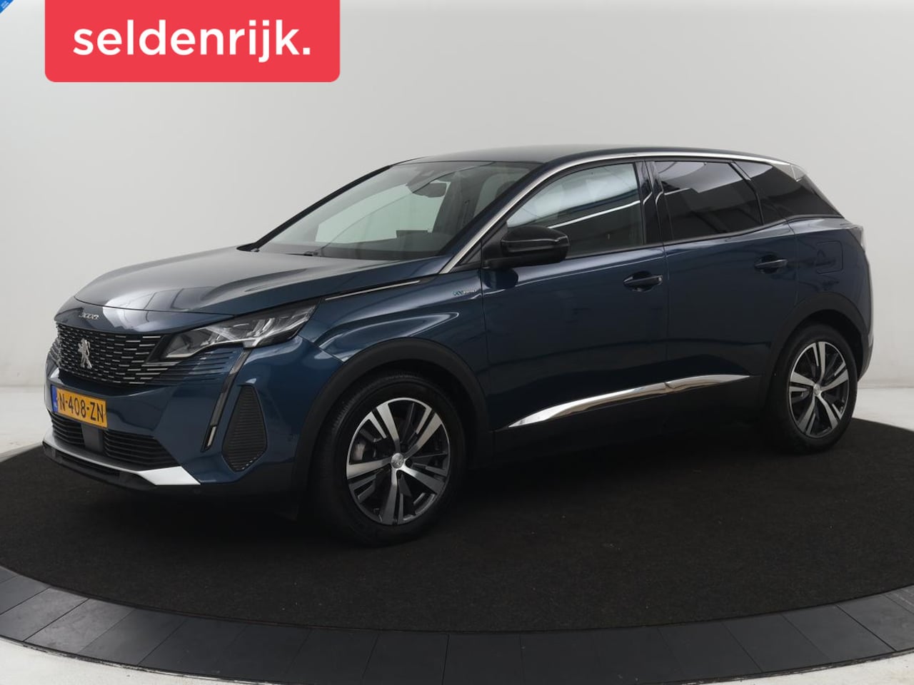 Peugeot 3008 - 1.6 HYbrid 225 Allure Pack Business | SOH 87,4% | Half leder | Stoelverwarming | Carplay | - AutoWereld.nl