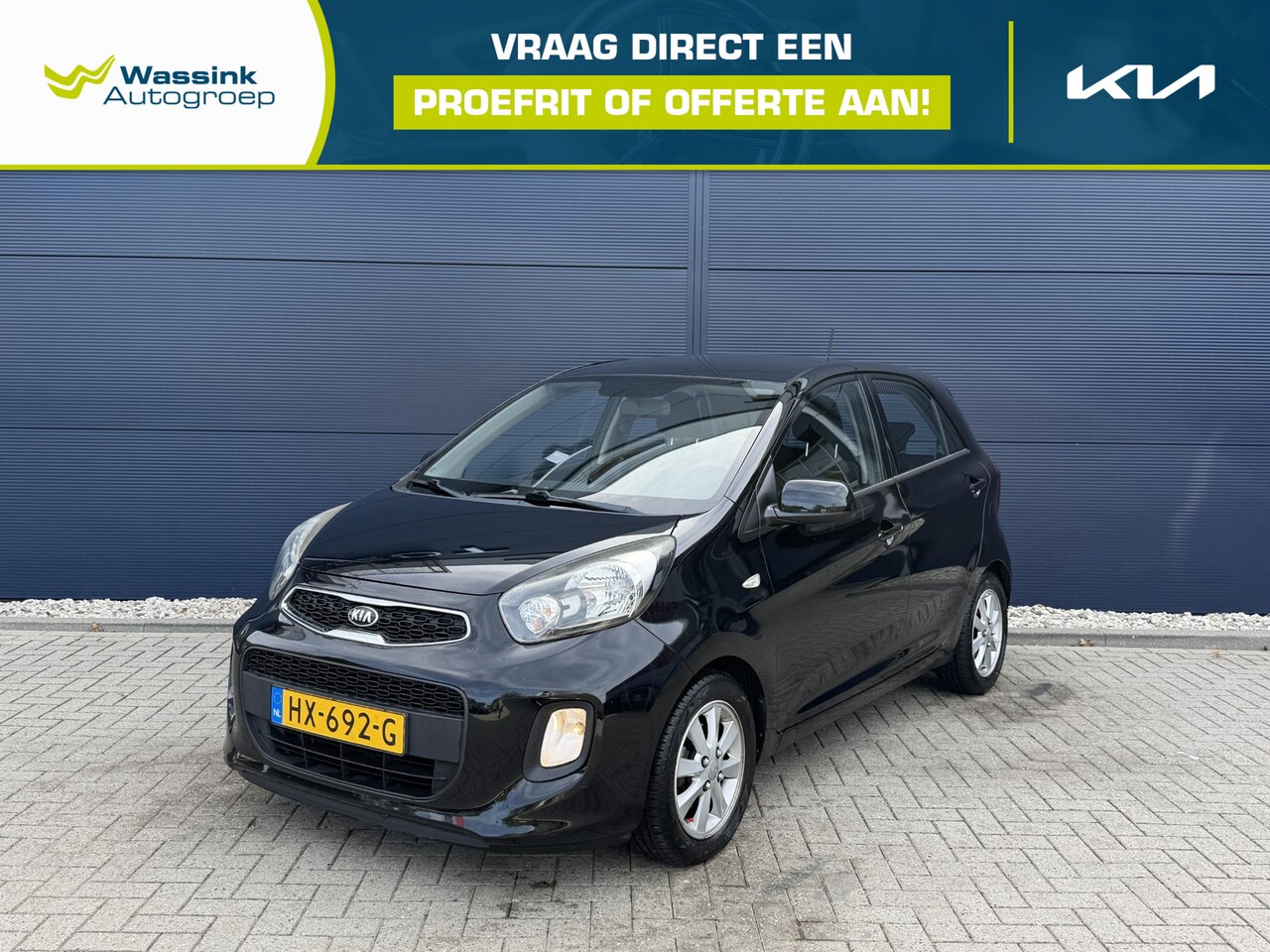 Kia Picanto - 1.0 CVVT ComfortLine Automatisch Start/Stop-systeem | Radio/Aux | Airco | - AutoWereld.nl