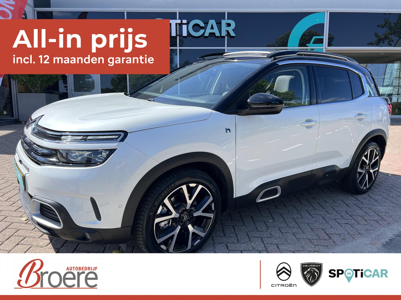 Citroën C5 Aircross - 1.6 Plug-in Hybrid 225 Shine SOH 94% - AutoWereld.nl