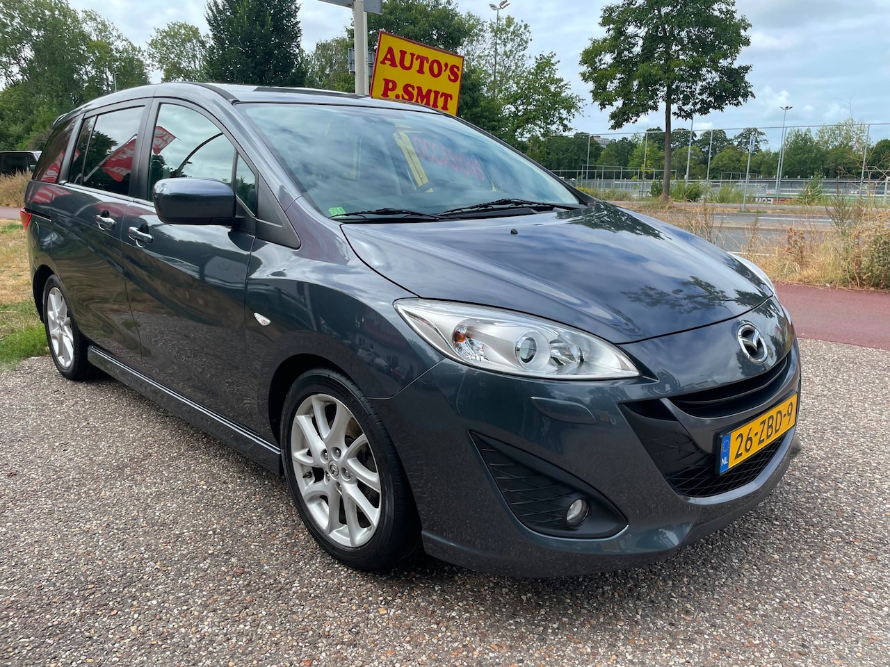 Mazda 5 - 2.0 Executive GT airco verw stoelen leer nw staat - AutoWereld.nl