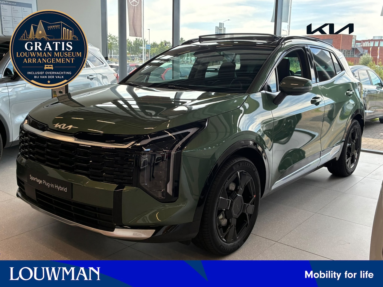 Kia Sportage - 1.6 T-GDi Plug-in Hybrid DynamicPlusLine | UIT VOORRAAD LEVERBAAR! | NIEUW !! | Gratis-mus - AutoWereld.nl