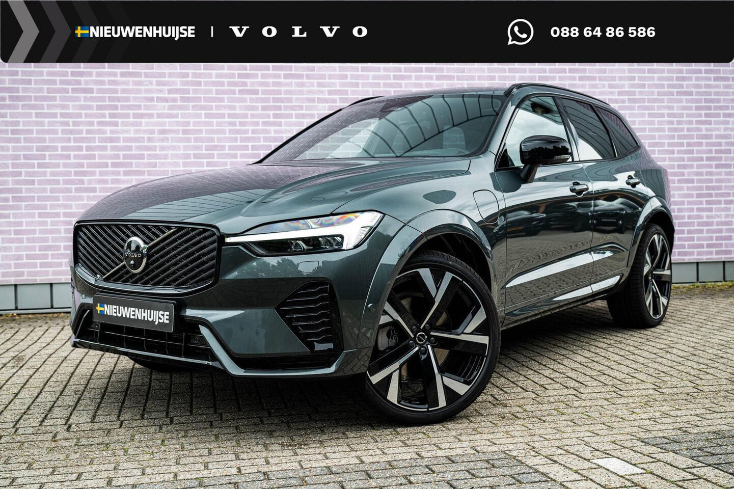 Volvo XC60 - 2.0 T8 Plug-in hybrid AWD Ultra Dark Exec. Ed. | Bowers & Wilkins | Luchtvering | Stoelmas - AutoWereld.nl