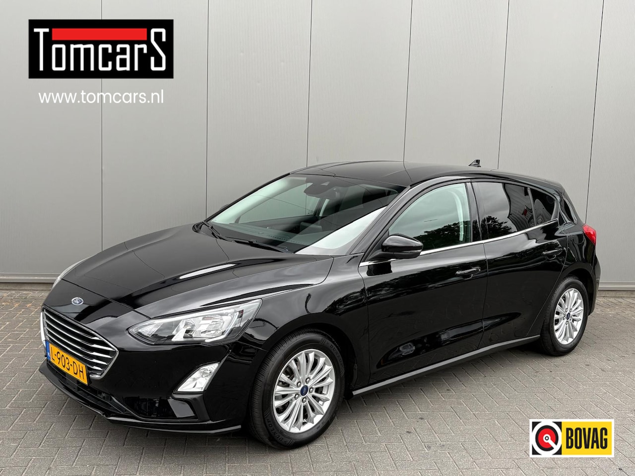 Ford Focus - 125PK EcoB. Automaat Titanium Carplay-android/Navigatie/Parkeerhulp/Camera/Keyfree - AutoWereld.nl