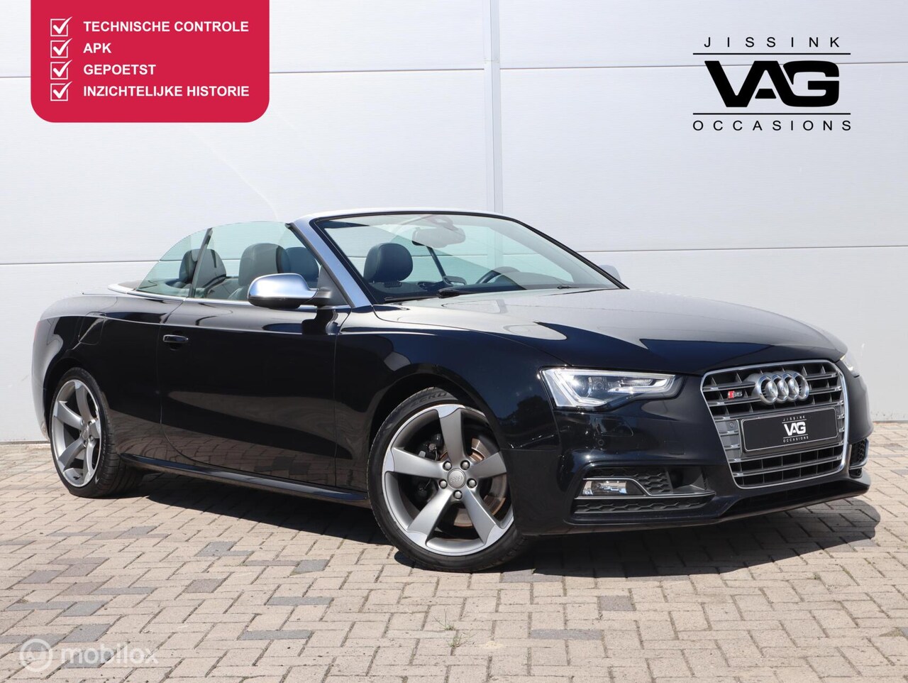Audi S5 - 3.0 TFSI S5 quattro S Line B&O Leer Lane ACC Stoelverwarming - AutoWereld.nl
