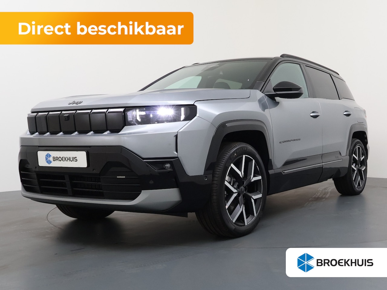 Jeep Compass - First Edition | 10" digitaal instrumentencluster | 11 kW boordlader (alleen op elektrisch) - AutoWereld.nl