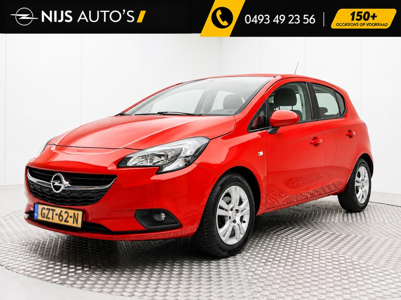 Opel Corsa - 1.4 Favourite | Airco | Cruise Control | Bluetooth | Cruise Control | Centrale Deurvergren - AutoWereld.nl