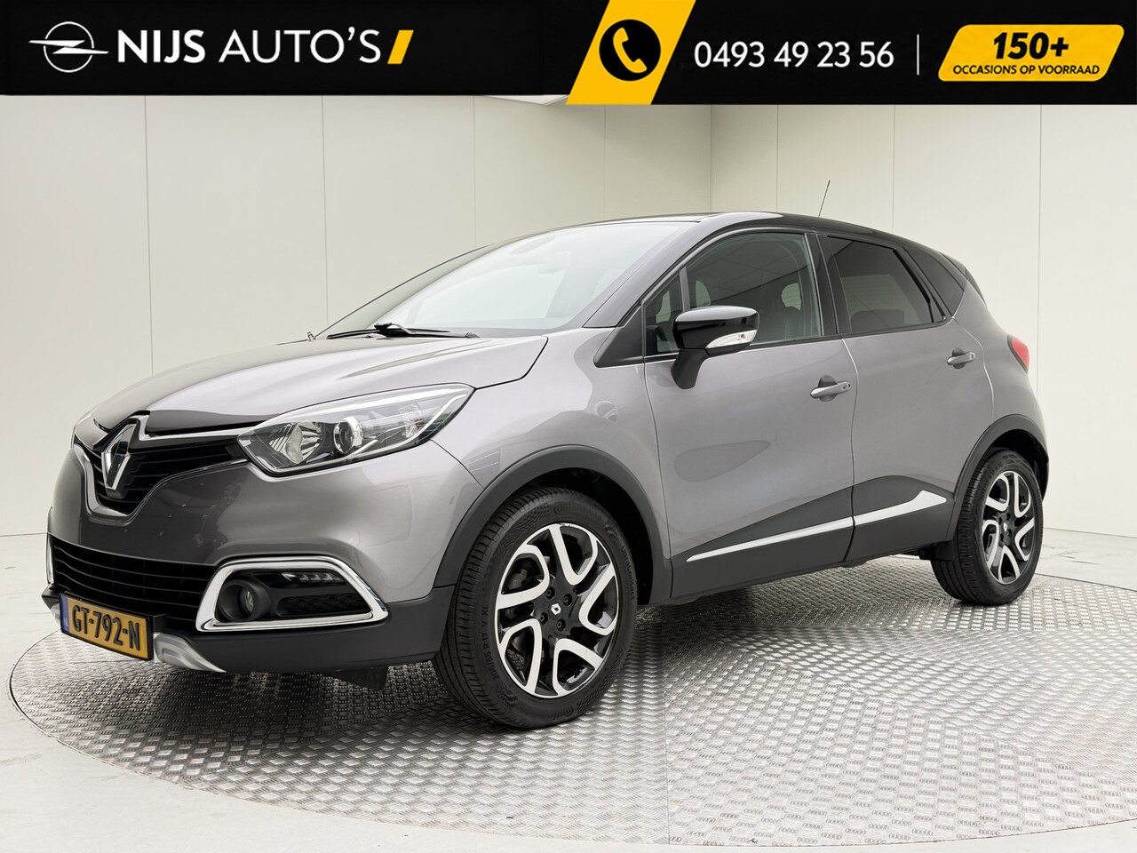 Renault Captur - 1.2 TCe Xmod | automaat | afn. trekhaak | leder | stoelverwarming | navi | pdc achter met - AutoWereld.nl