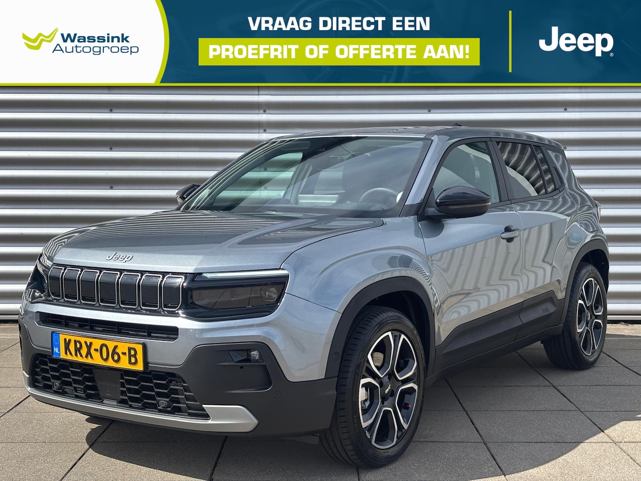 Jeep Avenger - Summit 54 kWh SOH 97.6% | Navigatie by Apple Car Play/ Android Auto | Camera | Climate Con - AutoWereld.nl