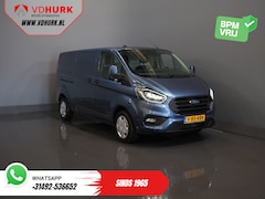 Ford Transit Custom - 2.0 TDCI 130 pk L2 Trend Bi-Xenon/ 2.8t Trekverm./ Carplay/ Camera/ PDC/ Cruise/ DAB/ Airc