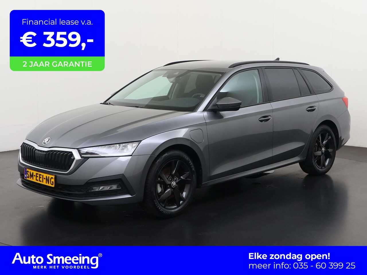 Skoda Octavia Combi - 1.4 TSI iV PHEV Ambition | Trekhaak | Stuurverwarming | Zondag Open! - AutoWereld.nl