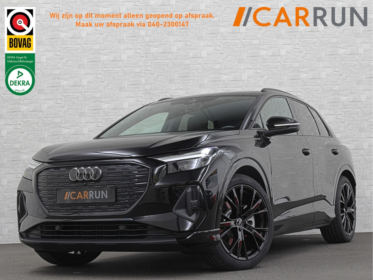 Audi Q4 e-tron - 40 S-Line 77 kWh 204PK | Sportstoelen | Warmtepomp | Sonos Sound | H-Leder | 20" | 5x Q4 O - AutoWereld.nl