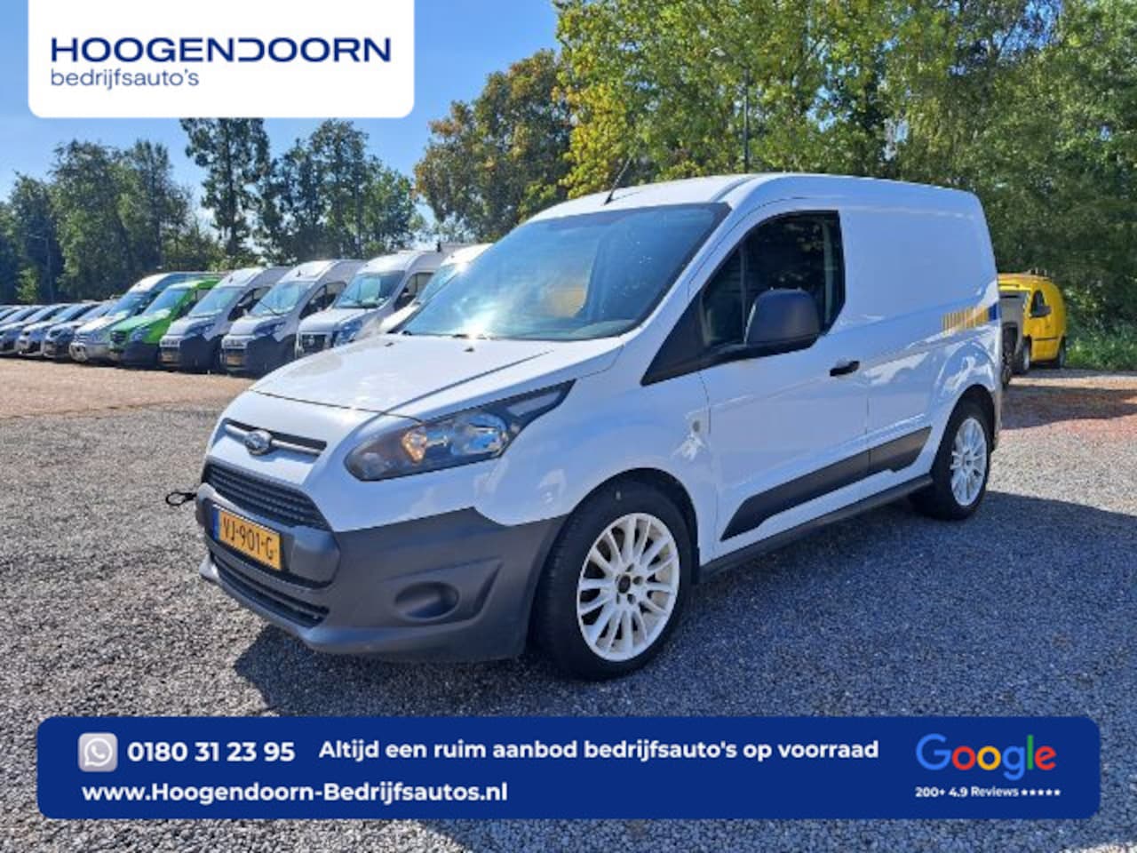 Ford Transit Connect - 1.6 TDCI 75pk - MOTOR DEFECT - Trekhaak - Airco - AutoWereld.nl
