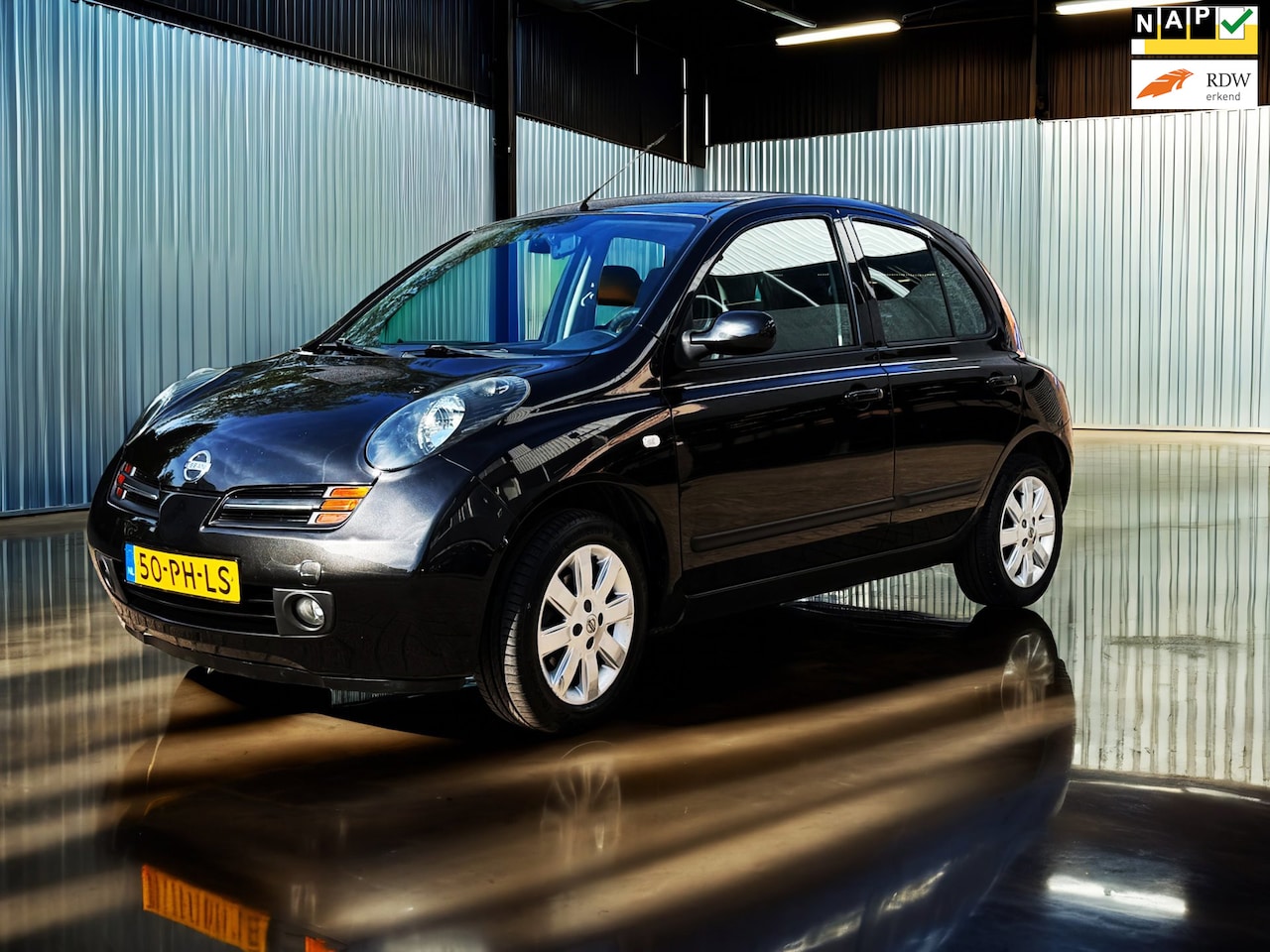 Nissan Micra - 1.4 Tekna Airco rijdt uitstekend - AutoWereld.nl