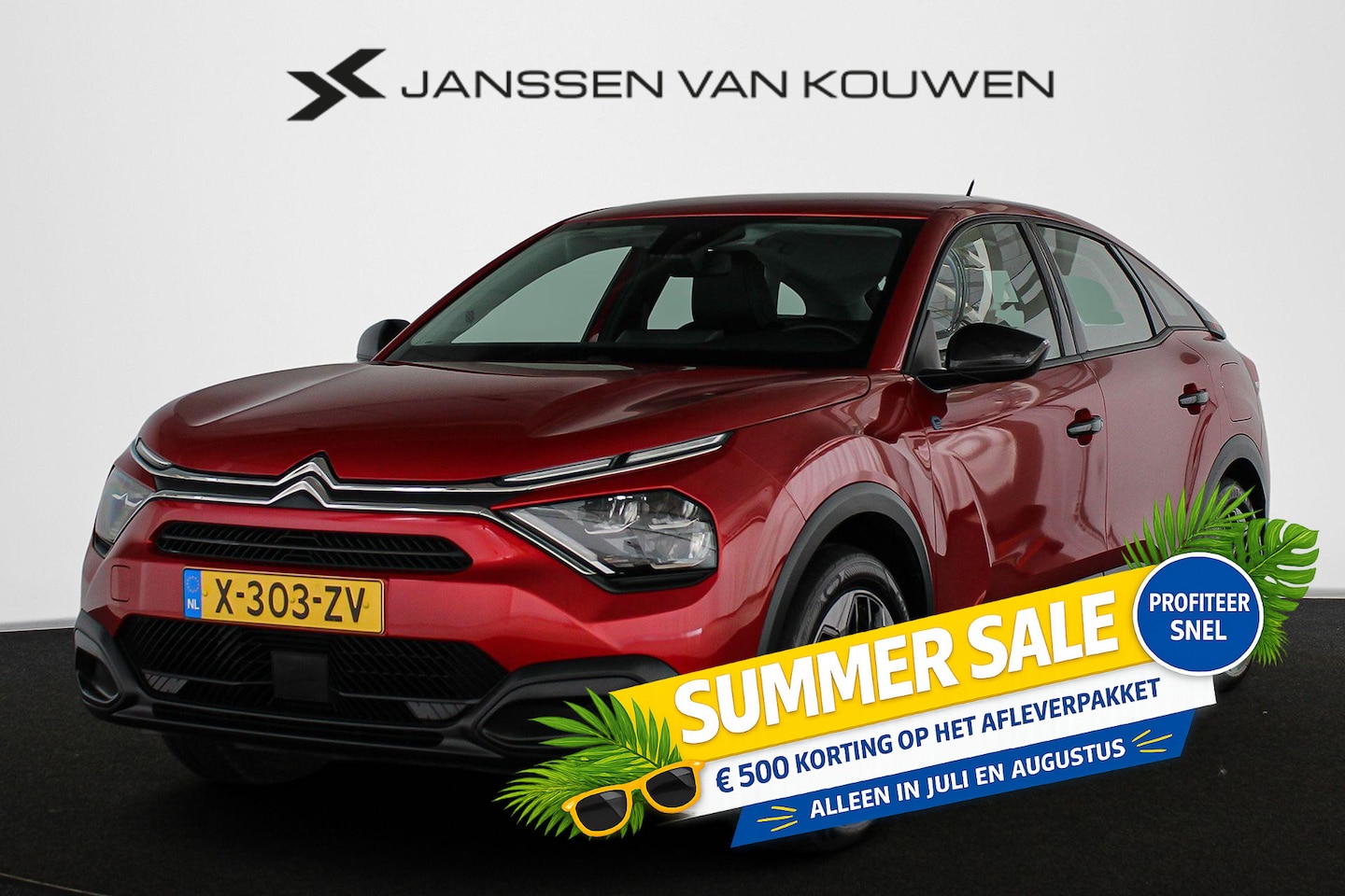 Citroën Ë-C4 - You 50 kWh Achteruitrijcamera Apple CarPlay - AutoWereld.nl