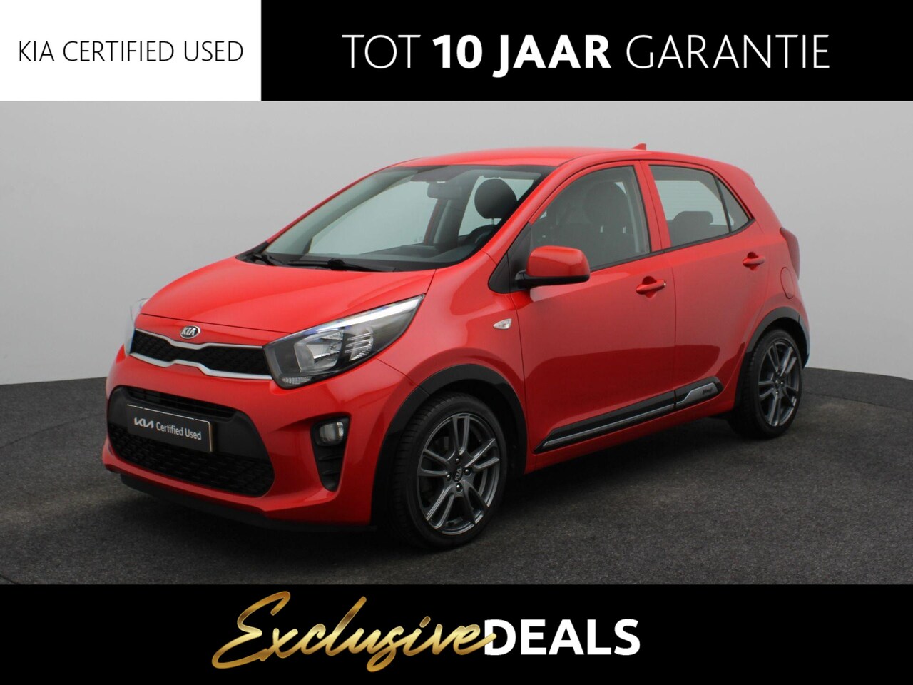Kia Picanto - 1.0 MPi ComfortPlusLine | SPORT uitvoering | LM VELGEN | AIRCO | NAVI BY APP | CAMERA - AutoWereld.nl