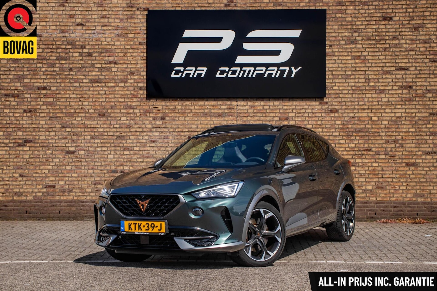 CUPRA Formentor - 1.4 e-Hybrid VZ Performance 1.4 e-Hybrid VZ Performance, BTW, Pano, ACC - AutoWereld.nl