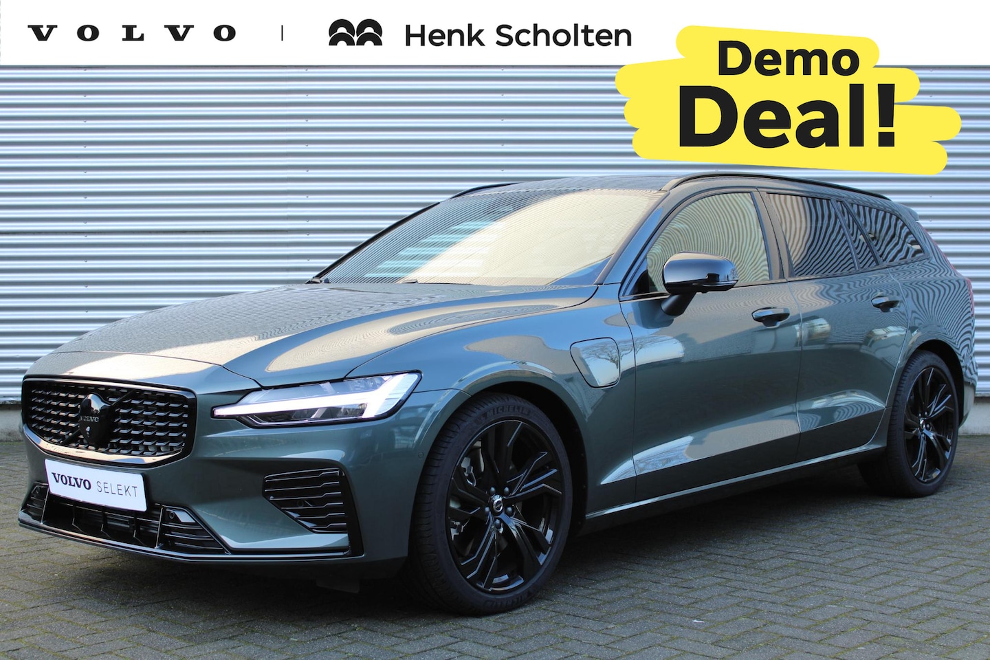 Volvo V60 - T6 Automaat Plug-in hybrid AWD Plus Dark | | Demo DEAL|SOH-waarde 100% |Head-up Display | - AutoWereld.nl