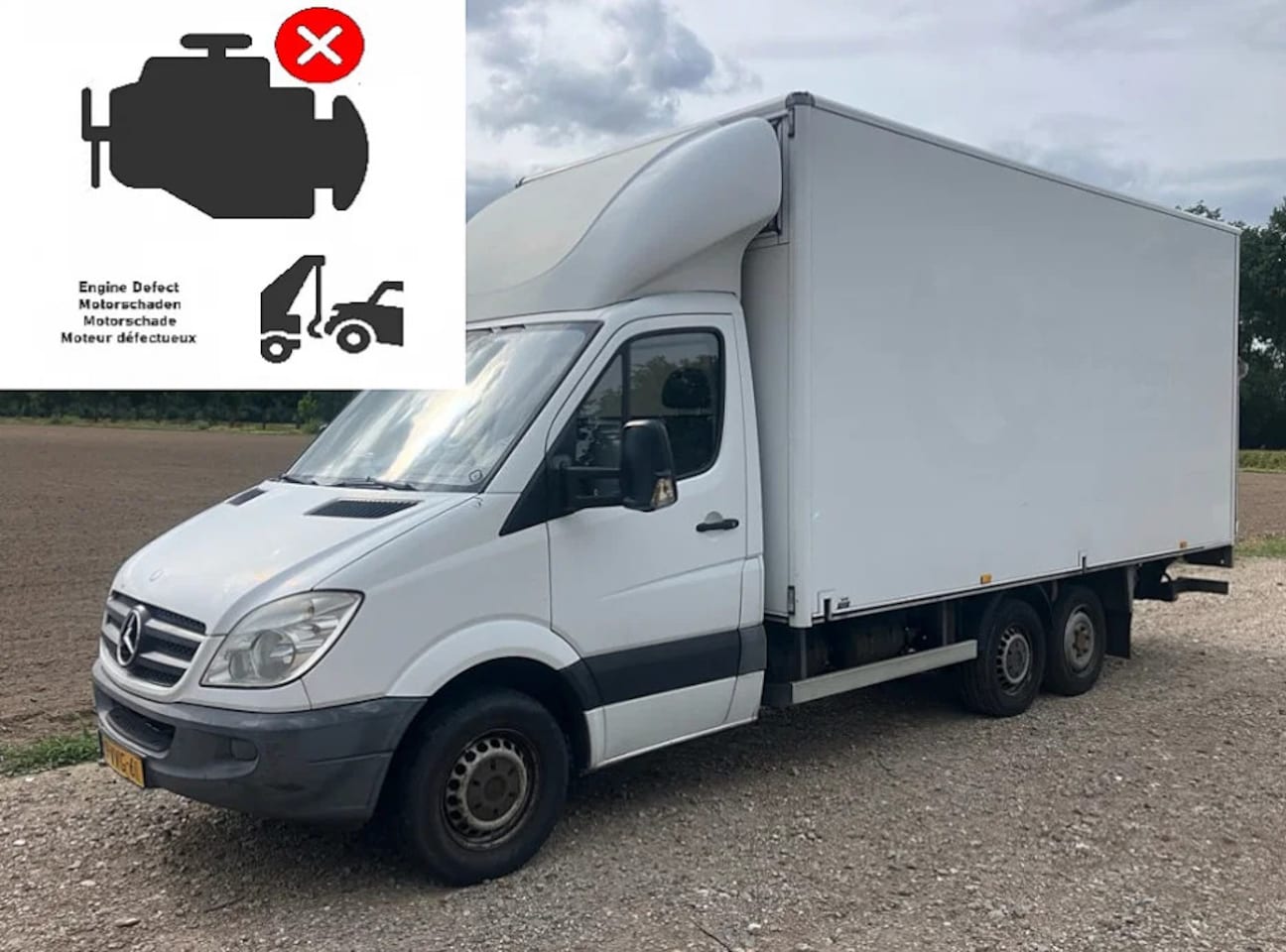 Mercedes-Benz Sprinter - 316 2.2 CDI Clixtar koffer Bakwagen Laadklep MOTORPROBLEEM - AutoWereld.nl
