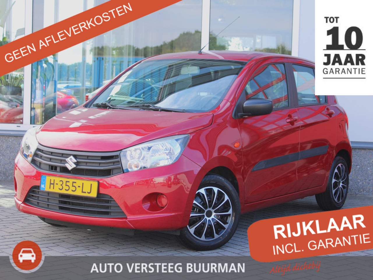 Suzuki Celerio - 1.0 Comfort 1e Eigenaar, Airco, Bluetooth, Radio-CD Speler - AutoWereld.nl